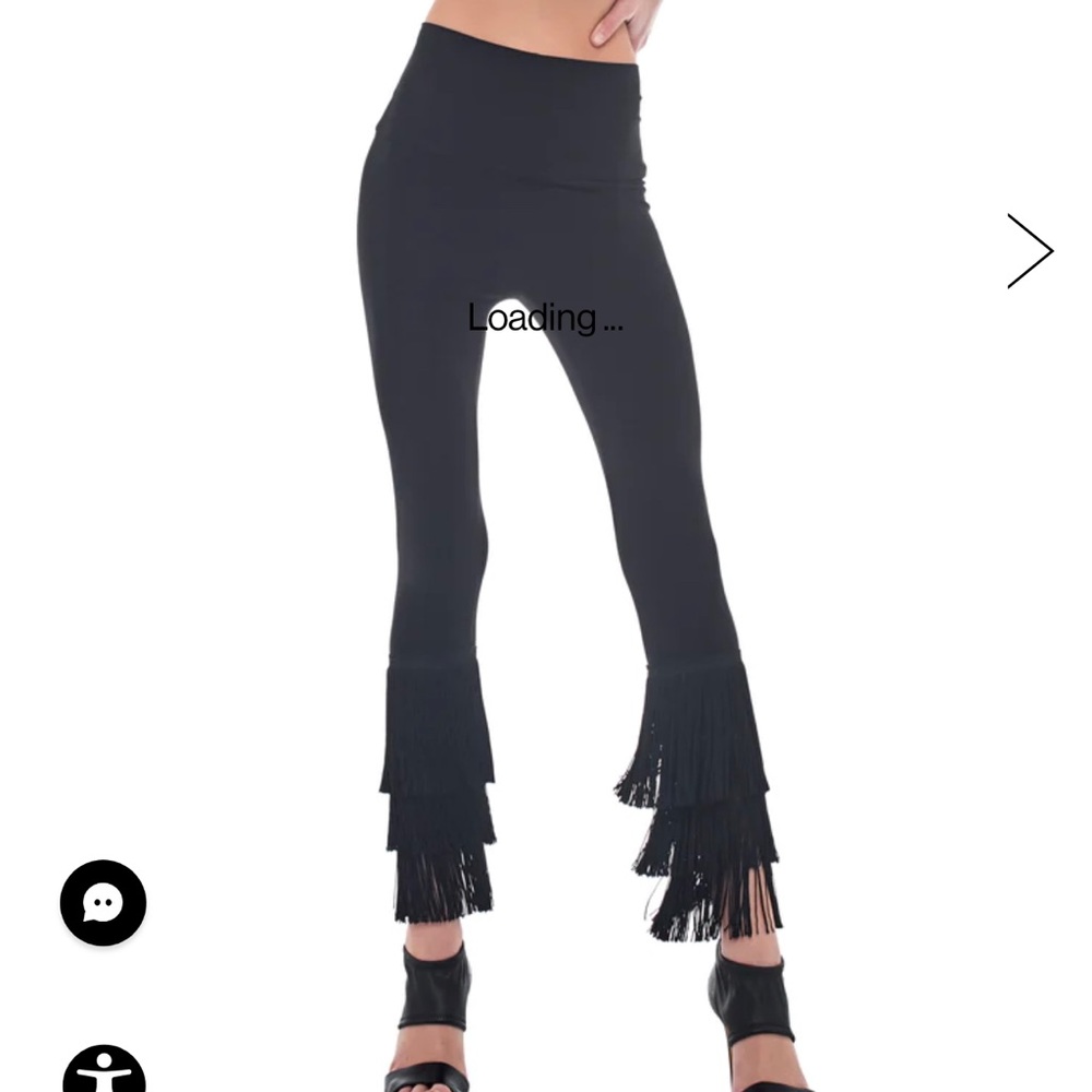 Norma Kamali Fringe Legging